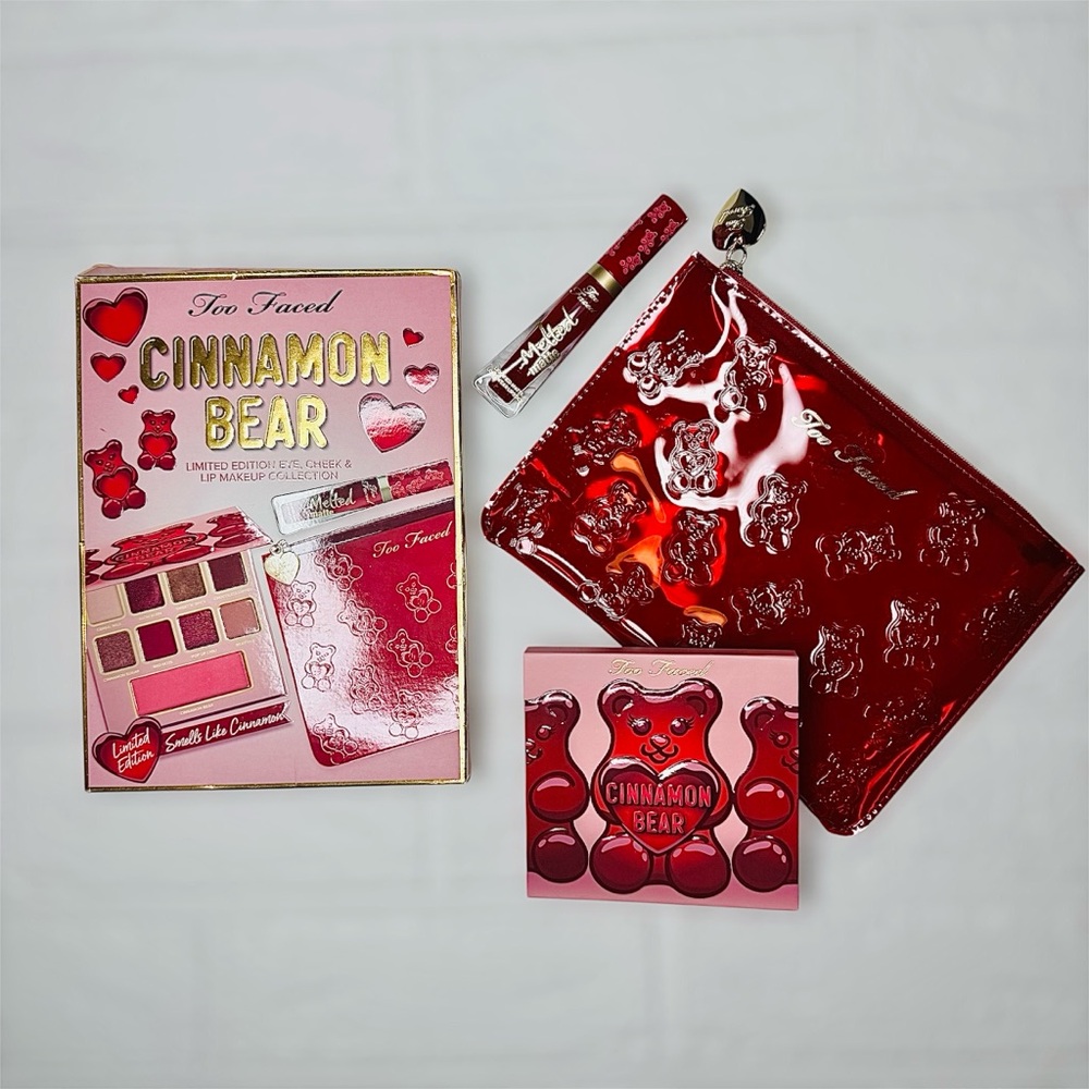 New Too Faced Cinnamon Bear Limited Edition Eye, Cheek & Lip Makeup Collection
